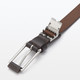 Vegetable Tanned Leather Slim Belt