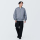 Men's Padded Kapok Blend Bomber Jacket