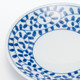 Piatto in ceramica Hasami ‐ Disegni di foglie
