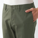 Pantaloni chino a gamba slim elasticizzati Verde Scuro 19231