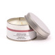 Candela in latta fiore di sambuco