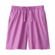 Pantaloncini a gamba larga in cotone 24S