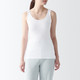 Gilet in cotone a coste da donna