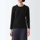 T‐shirt a maniche lunghe girocollo in cotone spesso 18339.