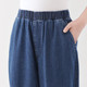 Pantaloni da donna Comfort Fit in denim di cotone.
