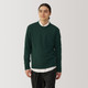 Maglione in lana a maglia fine con collo rotondo per uomo 19825