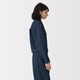 Giacca da donna in washi e denim ‐ Blu scuro