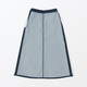 Gonna da donna in washi e denim ‐ Blu scuro