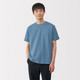 T‐shirt in cotone a maniche corte con scollo rotondo da uomo