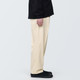 Pantaloni chino da uomo a gamba larga con pieghe sul davanti 19256