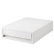 Cassettiera in pp a4 bianco 26x37x9cm