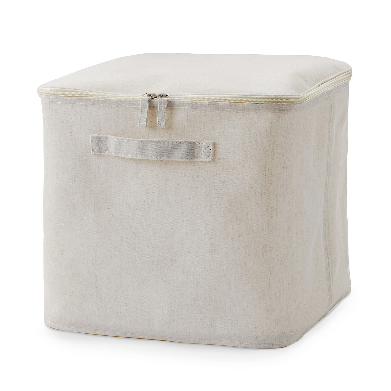 Mangata Scatola Portaoggetti In Tessuto 33x38x33 Cm - Grigio Freddo - Confezione Da 4 - Per Armadi E Scaffali (Compatibile KALLAX)