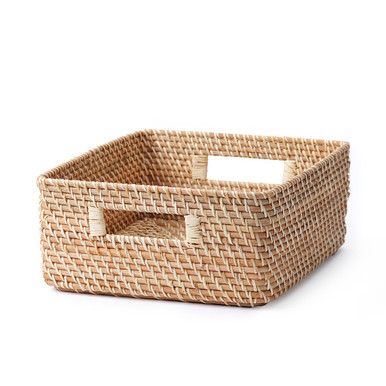 Cesto Cestino Cesta In Rattan Multuiuso Per Portaoggetti Portabianchieria Panni Intrecciata Sacco Interno Salvaspazio Casa Bagno 78721904