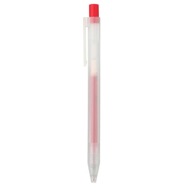 Penna MUJI Esagonale In Alluminio (Fuori Produzione) Con Ricarica Gel-Inchiostro Nera