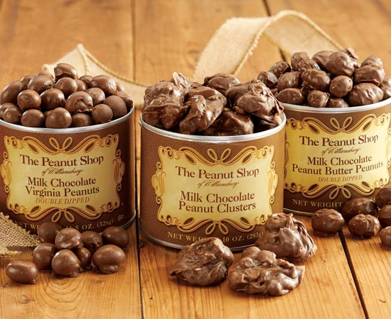 The Peanut Shop of Williamsburg Milk Chocolate Gift Set Price