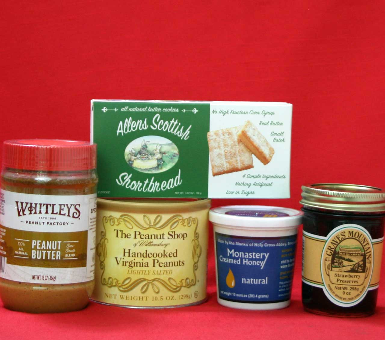 Snack Attack Gift Box With Allens Scottish Shortbread The Virginia