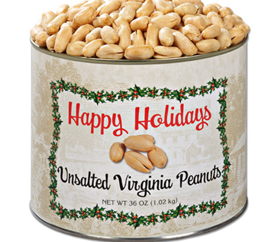 VIRGINIA DINER GOURMET UNSALTED VIRGINIA PEANUTS