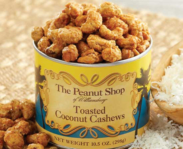 TOASTED COCONUT CASHEWS