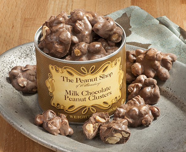 MILK CHOCOLATE PEANUT CLUSTERS