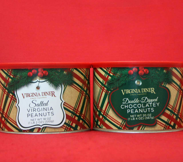 Virginia Diner Double-Dipped Chocolate Covered and Salted Peanut Duet