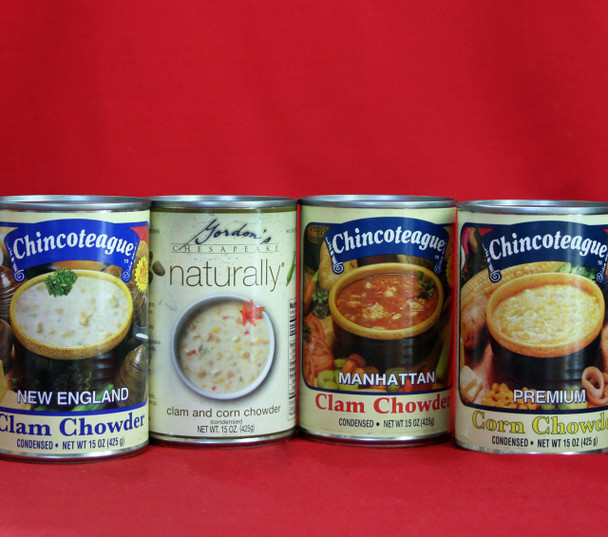 CHINCOTEAGUE CHOWDER SAMPLER CHINCOTEAGUE CHOWDER SAMPLER