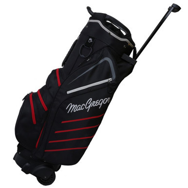 MacGregor Golf VIP Cart Bag with Built In Wheels / Handle, 14 Way