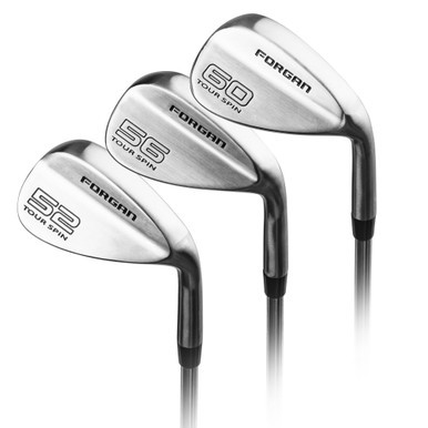 Forgan of St Andrews Tour Spin 3 Golf Wedge Set 52-56-60, Mens