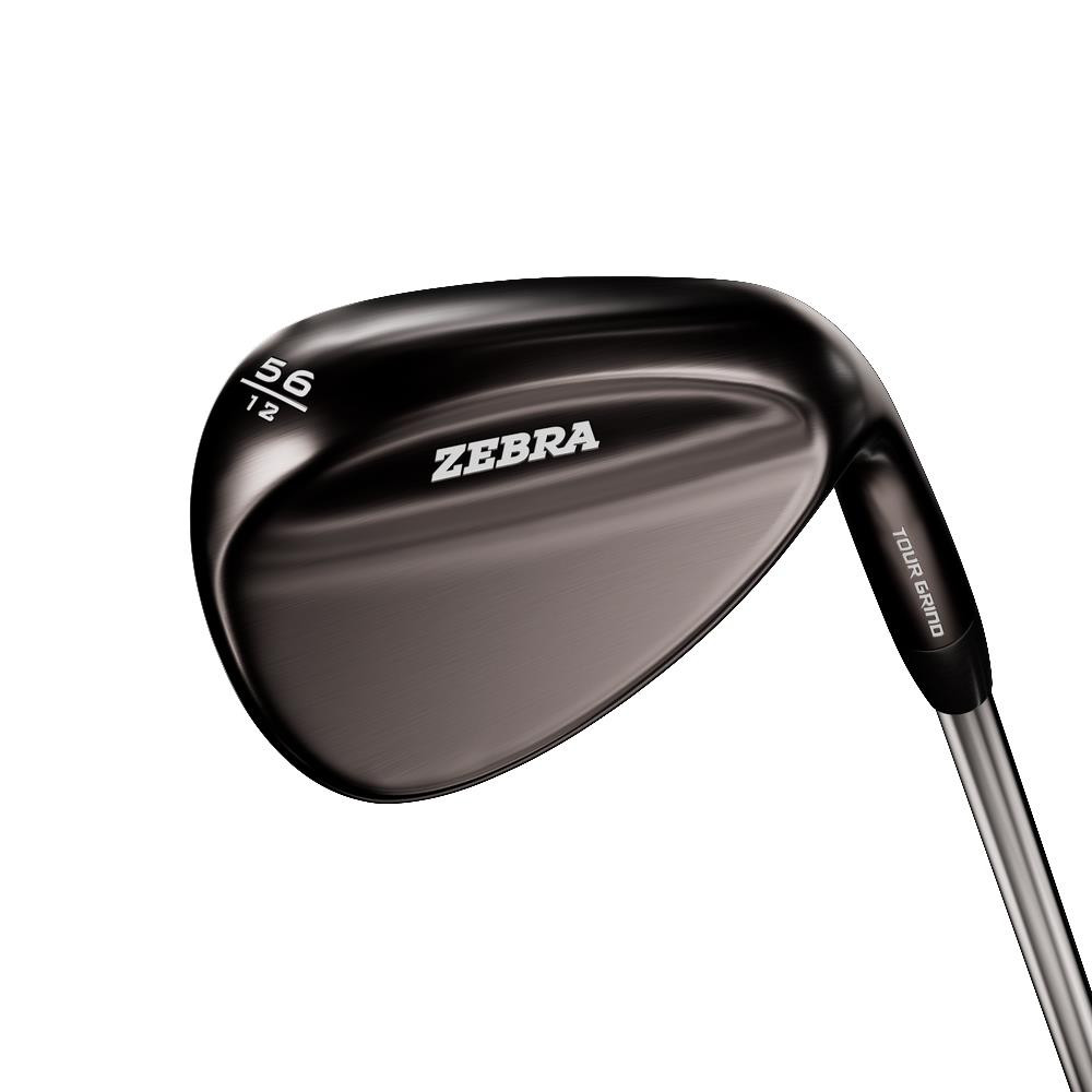 Zebra Golf Tour Grind Forged Black Wedge, Mens Right Hand - Golf