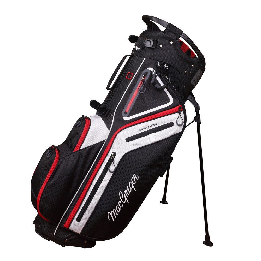 Amazon Red And White Golf Bag MacGregor Golf Tourney Hybrid Stand