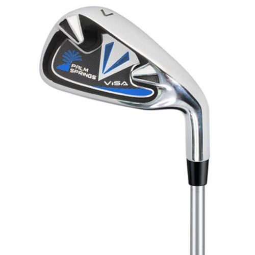 Palm Springs Golf VISA V2 MENS GRAPHITE/STEEL Club Set & Stand Bag