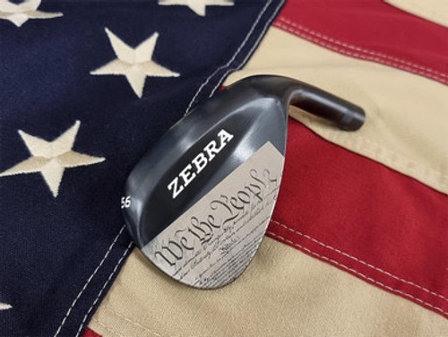 Zebra Patriot Series Wedge 56° RH, We The People