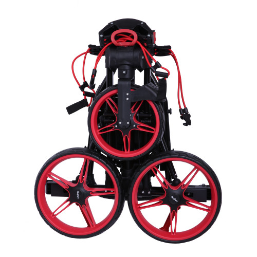 MacGregor Golf Flat Fold 3 Wheel Golf Cart / Trolley - Folds Completely Flat