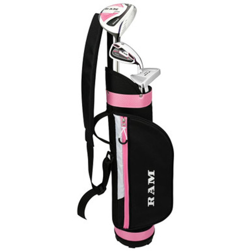 Ram Golf Junior SDX Girls Golf Clubs Set with Bag, Right Hand, Age 3-5