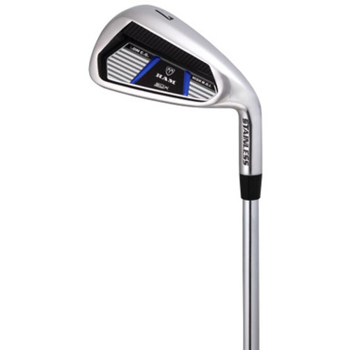Ram Golf SDX Mens Golf Clubs Set + Bag, Left Hand, Graphite/Steel