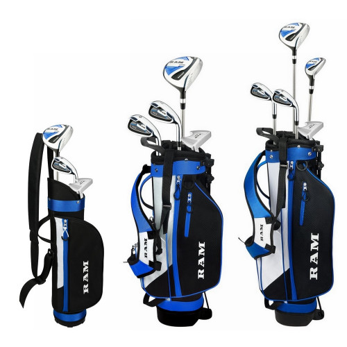 OPEN BOX Ram Golf Junior SDX Boys Golf Clubs Set with Bag OPEN BOX Ram Golf Junior SDX Boys Golf Clubs Set with Bag