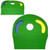 Forgan Golf PRACTICE Putting Mat with hazards  9' X 2'