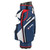 Ram Golf Premium Cart Bag with 14 Way Molded Organizer Divider Top - USA Flag