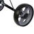 Ram Kids Adjustable Golf Cart for Junior Golfers 3-14 Years Old-Black/Grey