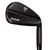 Open Box Ram Golf FX77 +1" Stainless Steel Players Distance Black Iron Set 4-PW, Stiff