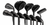 HOGAN TC-1 Men's Complete Graphite/Steel Golf Club Only Set, Left Hand