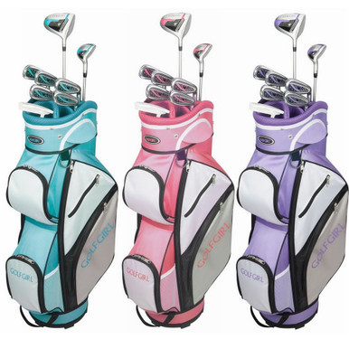 GolfGirl FWS3 Ladies Golf Clubs Set with Cart Bag, All Graphite