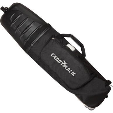 Caddymatic Hard Top Shell Padded Travel Cover with Wheels - Golf