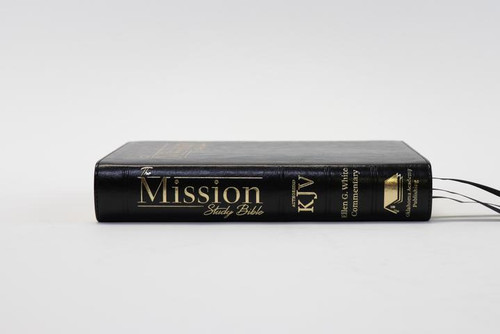The Mission Study Bible with EGW Commentary (Black Cover)