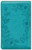 KJV Deluxe Gift Bible--soft leather-look, teal (indexed) with zipper
