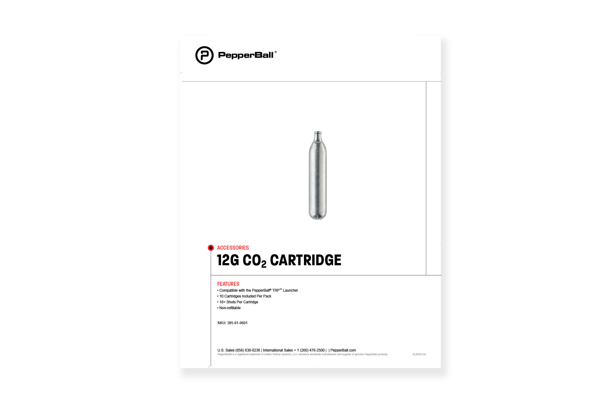 12g CO₂ Cartridge