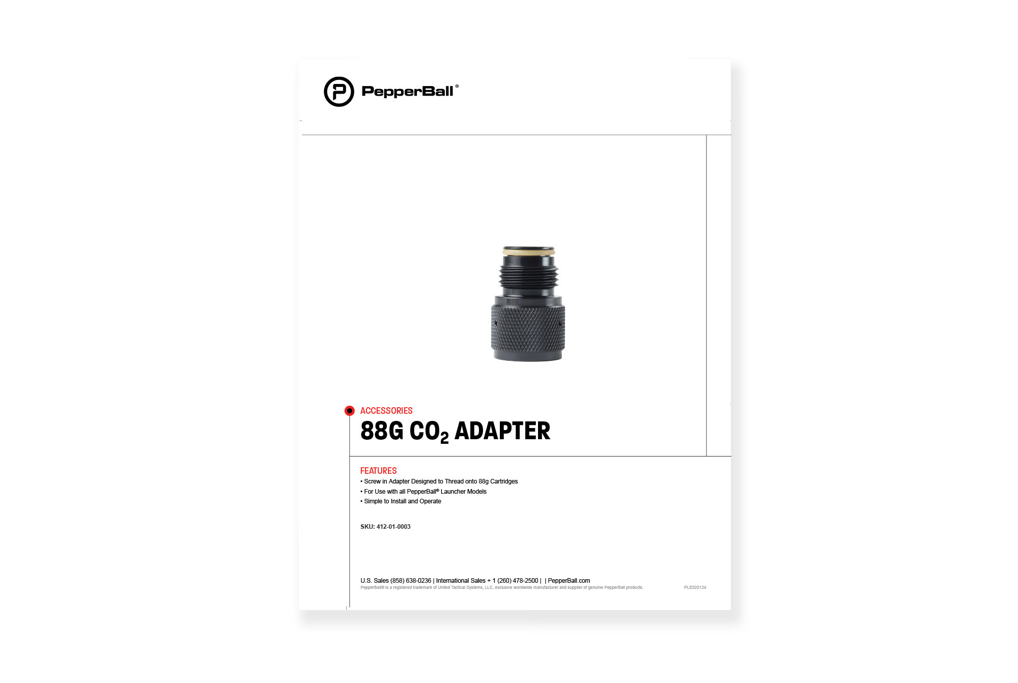 88g CO₂ Adapter