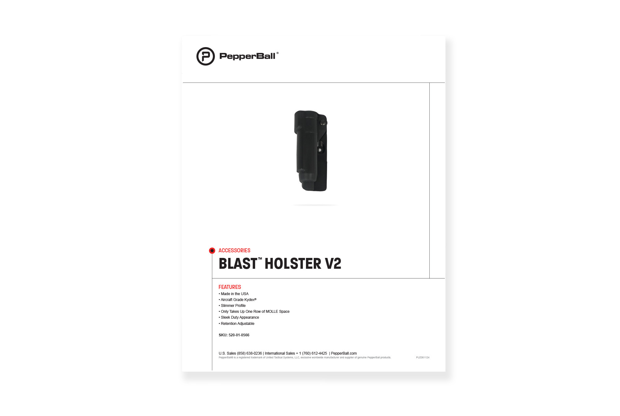 BLAST™ Holster V2