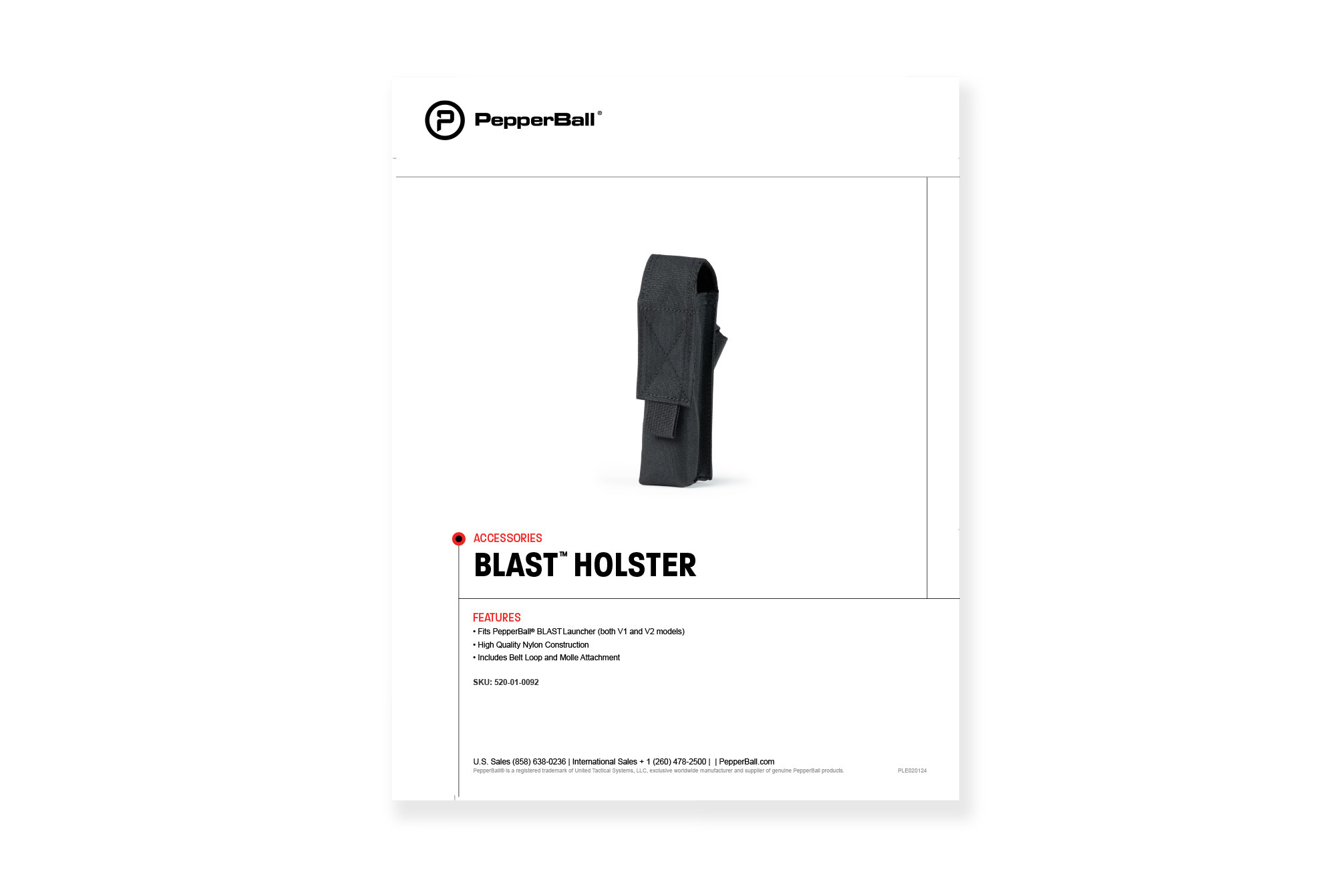 BLAST Holster