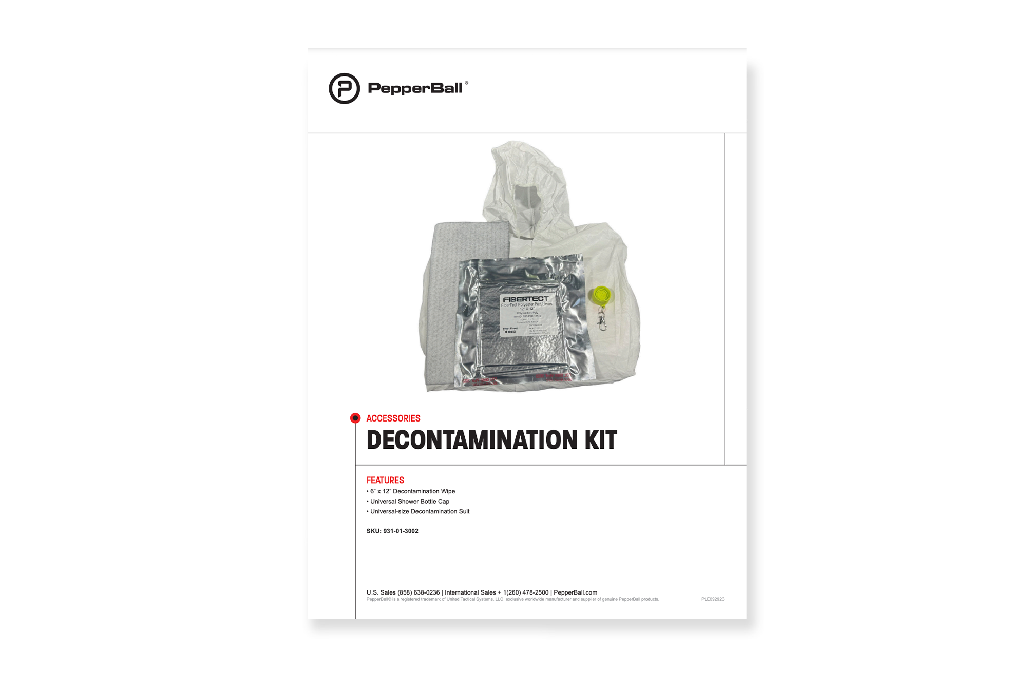 PepperBall® Decontamination Kit