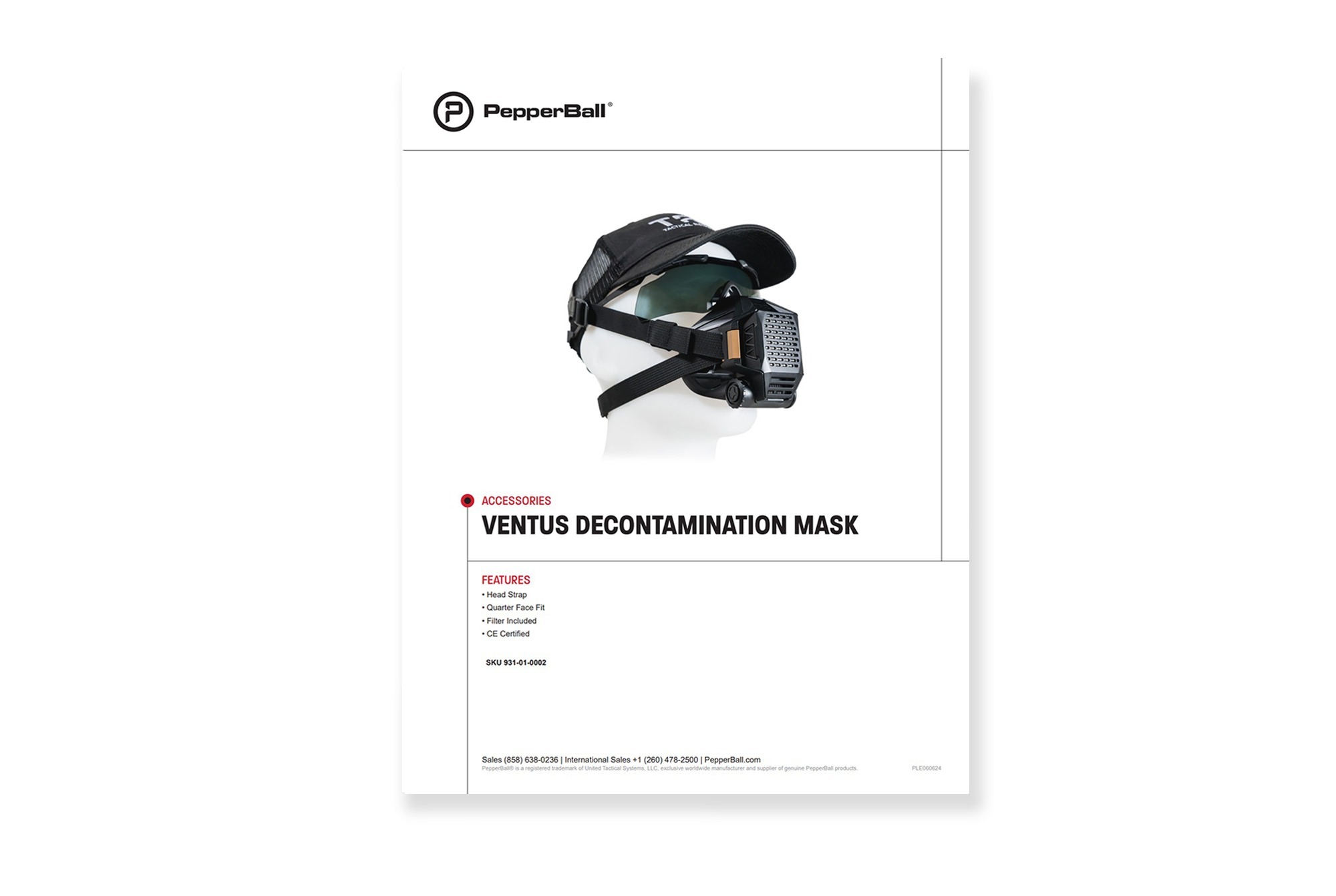 Ventus Decontamination Mask